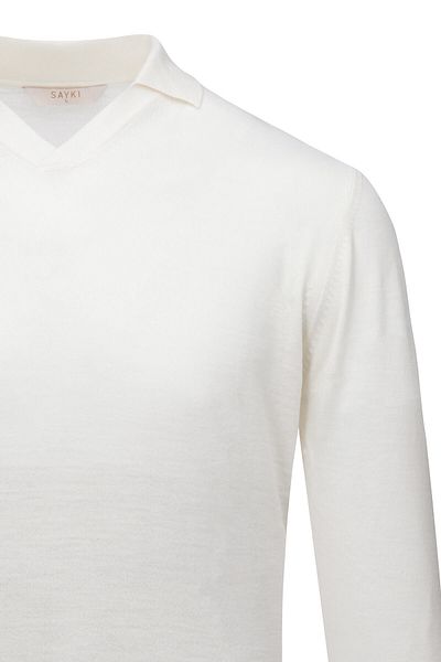 Hatemoğlu Μάλλινο πουλόβερ με κανονική εφαρμογή Polo Neck