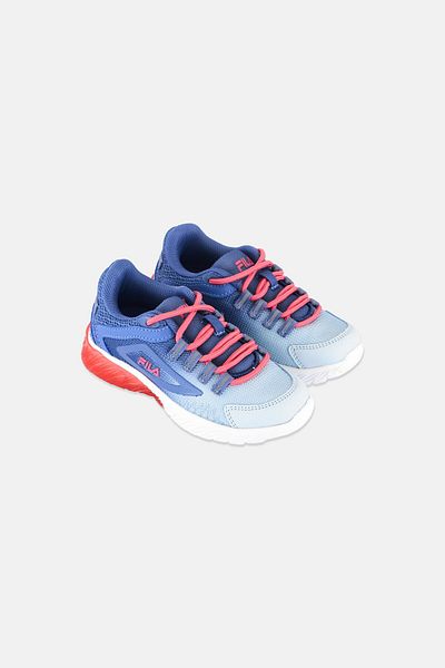 FILA Kids Girl Lace Up Outdoor Sports Shoes, Slate Blue