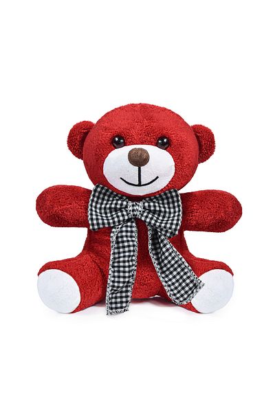 Canestar Special Design Bow Tie and Heart Details Special Gift for Lovers - Plush Bear