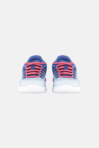 FILA Kids Girl Lace Up Outdoor Sports Shoes, Slate Blue