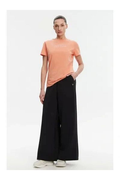Guess Women's Orange Briana Short Sleeve T-Shirt