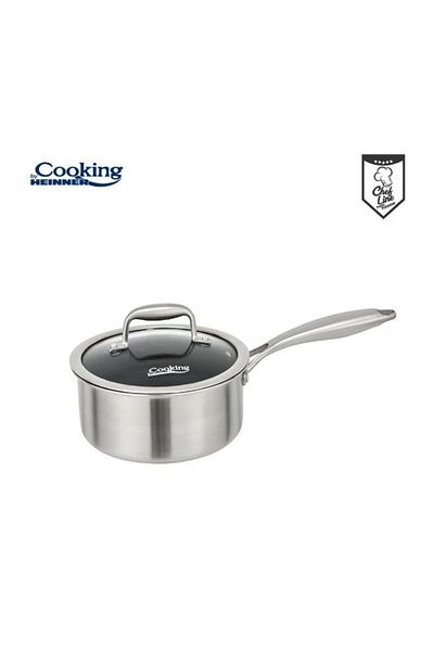 Heinner Stainless steel saucepan with lid Heinner HR-MRK-18, 18 x 9 cm, 2L