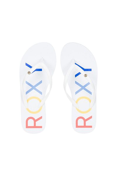 Roxy Sandy Iii Women's White Slippers