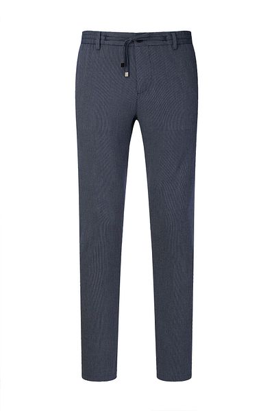 Hatemoğlu Navy Blue Relaxed Fit Side Pocket Jogger Trousers