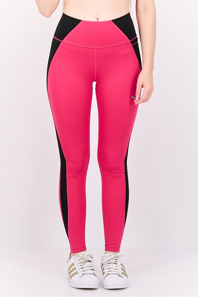 Puma Women Sportswear Fit High Rise Training Leggings, Pink/Black