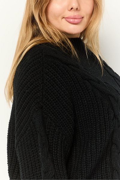 Dkny Women Boat Neck Knitted Sweater, Black