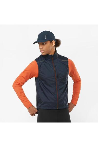 Salomon SENSE FLOW VEST Erkek Rüzgarlık CARBON LC2136300
