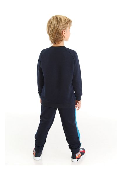 Denokids Set de trening pentru băieți Shark bleumarin