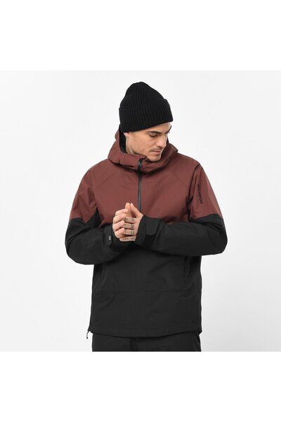Salomon Transfer Anorak Erkek Siyah Kayak Ceketi ERKEK KAYAK CEKETİ LC2273500