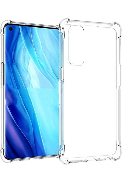 tekno grup Oppo Reno 4 Pro Kılıf Ultra Korumalı Şeffaf Anti Shock Kılıf + Tam...