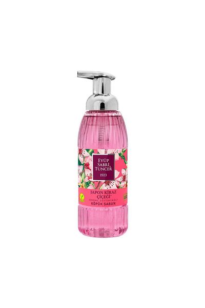 Eyüp Sabri Tuncer Natural Olive Oil Foam Soap Japanese Cherry Blossom 500 Ml Plastic Head
