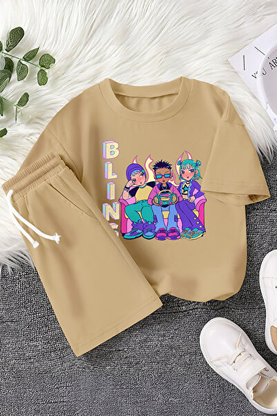 MYADA Новий сезон Блінг Графіті Деталі Аніме Принт 2-х предметний дитячий ком...