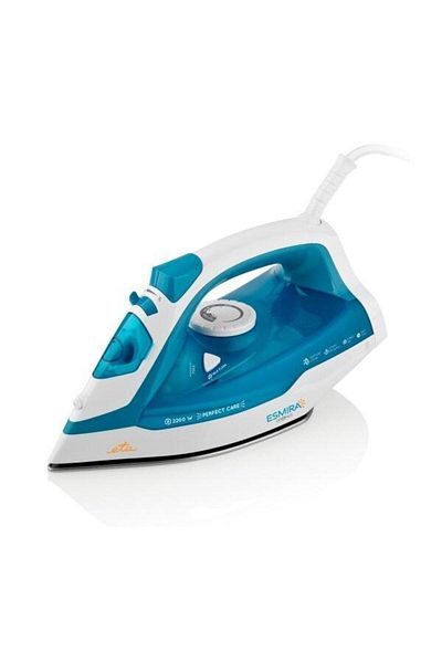 ETA Fier de calcat ETA Esmira 0273 90000, 2200W, 380 ml, abur 100 g/min, talpa ceramica Eloxium