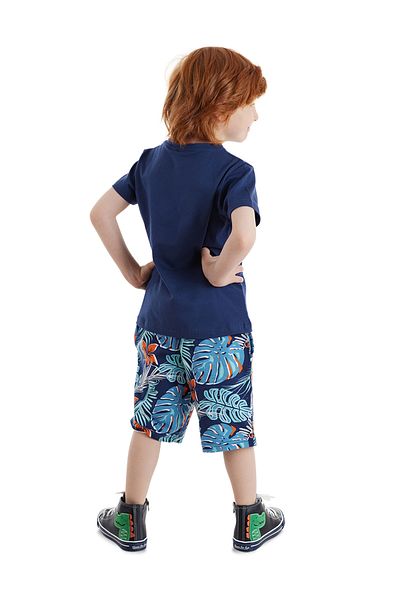 Denokids Surfer Croco Boy póló rövidnadrág szett