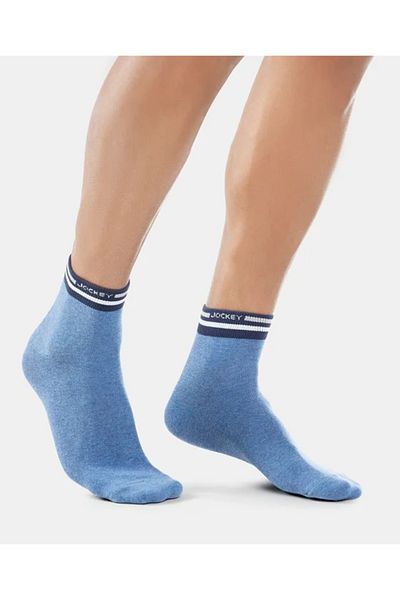 JOCKEY USA Originals Ankle Socks 7002-01 Multicolor for Men