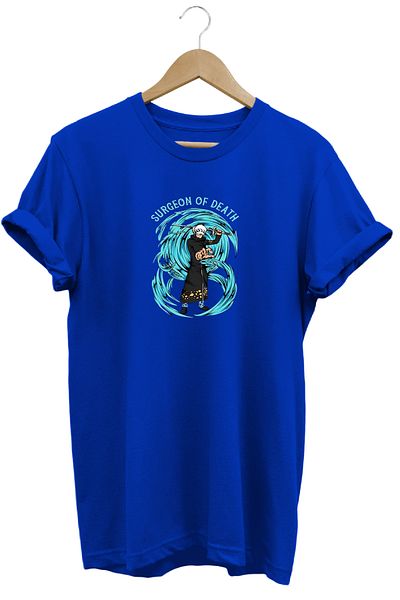remonz Μπλουζάκι One Piece Law με κοντό μανίκι βαμβακερό λαιμόκοψη
