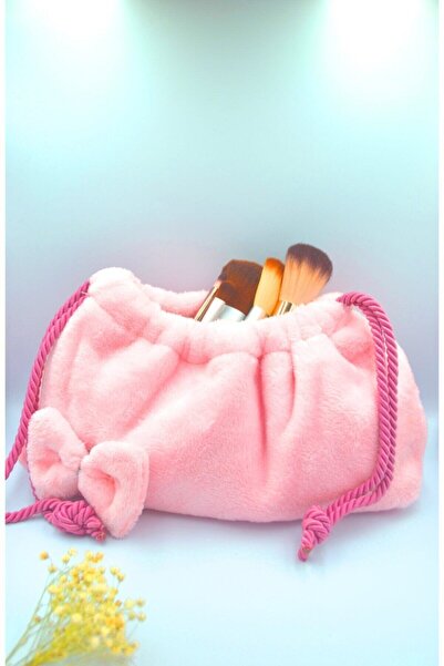 SB SizinBazar Plush Makeup Bag