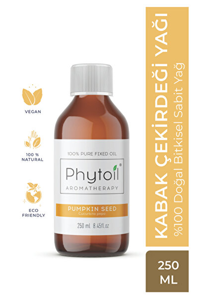 phytoil Kabak Çekirdeği Sabit Yağı (Pumpkin Seed) %100 Saf ve Doğal Bitkisel ...