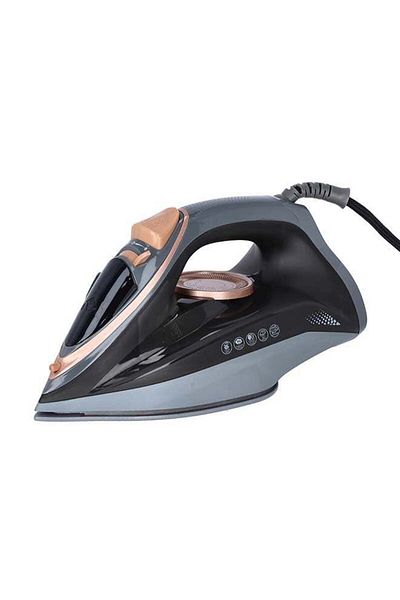 KRYPTON Ceramic Steam Iron 2400W | 220ml Tank | Self-Cleaning | Adjustable Thermostat | 360 Swivel Cord