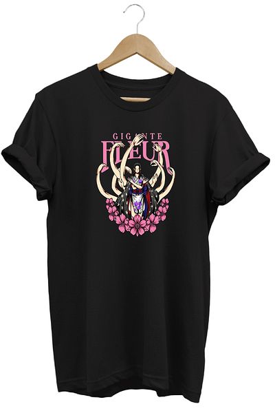 remonz Μπλουζάκι One Piece Nico Robin με κοντό μανίκι από βαμβακερό λαιμόκοψη