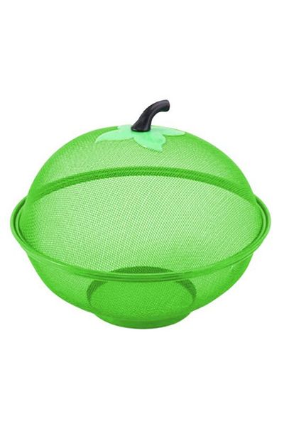 Generic Apple-shaped fresh fruit basket with mesh