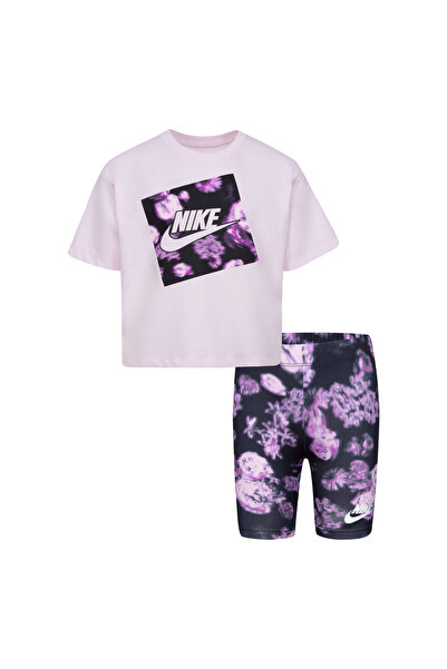 Nike Boxy Çocuk Mor 2'li Takım (36K492-023)