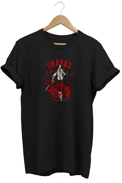 remonz Μπλουζάκι One Piece Shanks με κοντό μανίκι βαμβακερό λαιμόκοψη