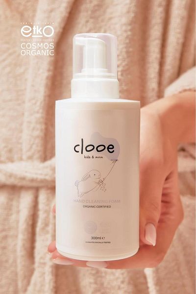 clooe Organic Hand Cleaning Foam - 2-Piece Deal Pack