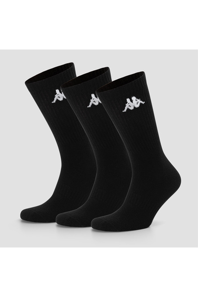 Kappa Socks - Black - Plain
