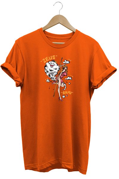 remonz Μπλουζάκι One Piece Nami με κοντό μανίκι βαμβακερό λαιμόκοψη