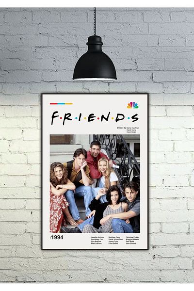 icase Friends Friends Decor Concept Painting Mdf Printing