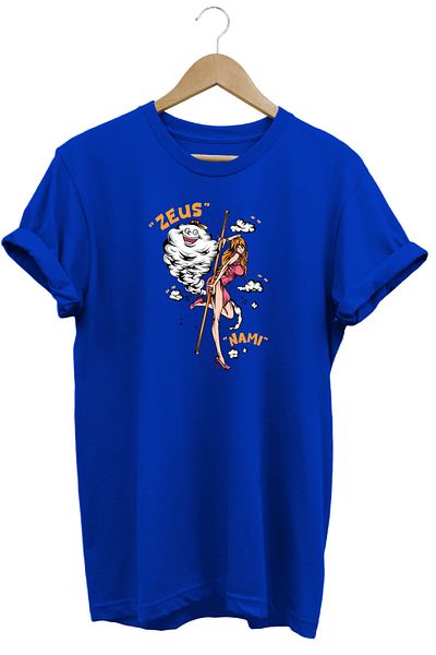 remonz Μπλουζάκι One Piece Nami με κοντό μανίκι βαμβακερό λαιμόκοψη