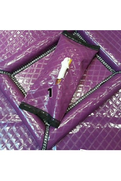 Other Set of 3 Waterproof Fabric Tissue Box and Serving Tray