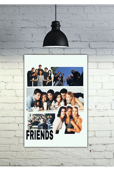 icase Friends Friends Decor Concept Tablo MDF Print