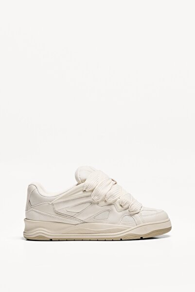 Bershka Multi-layer skater-style trainers