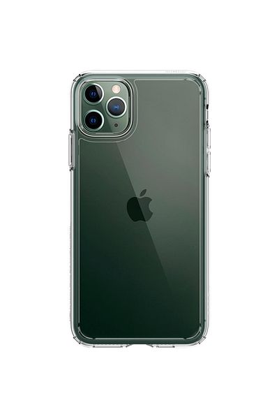 Spigen Husa de protectie Spigen Ultra Hybrid pentru iPhone 11 Pro Max, Crystal Clear