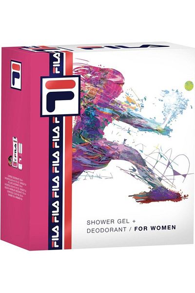 Fila Deodorant + Shower Gel + Bangle