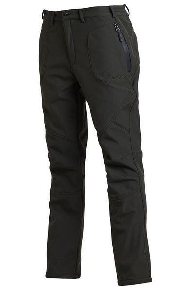 2AS Pantaloni eleganti negri Softshell de damă