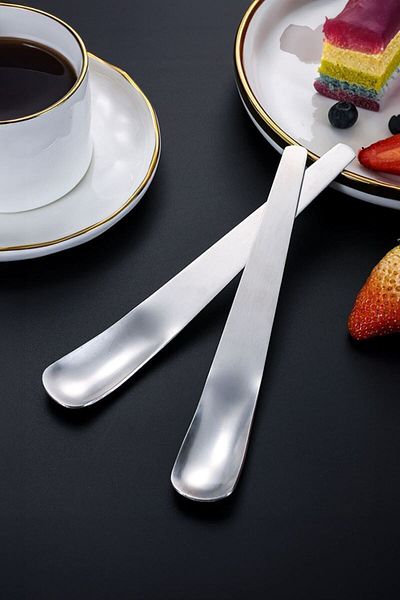 Chavin 12 Pieces 304 Steel 17.5 cm Dessert and Ice Cream Spoon Mt153By-12
