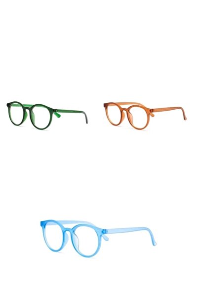 Rams unisex uv400 ultra korumalı mavi ışık korumalı 3'lü fırsat seti