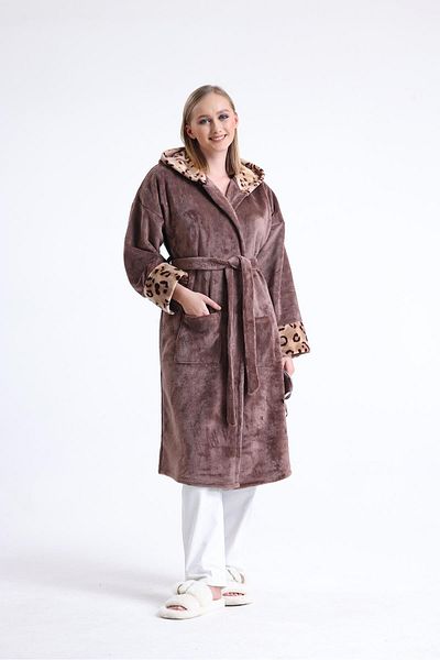 Magic Form Long Fleece Dressing Gown