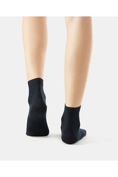 JOCKEY TOE SOCKS 7487-02 Black for Women