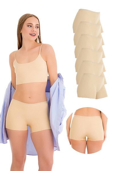 Newlilla 501 Laser Cut 6-Pack Women's Boxer Briefs