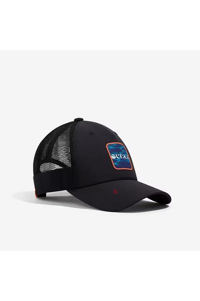 Decathlon Adult Black Beach Hat - Bvcap