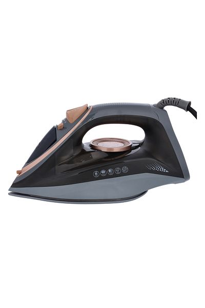 KRYPTON Ceramic Steam Iron 2400W | 220ml Tank | Self-Cleaning | Adjustable Thermostat | 360 Swivel Cord