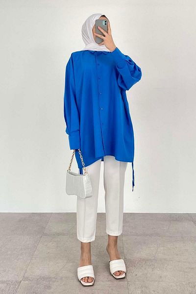 lamelif Oversize Blue See Sak