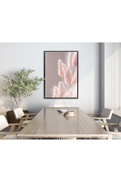 Harika bir ev HARİKABİREV | MOALE |   Model de plantă de saz în ton roz | TAB...