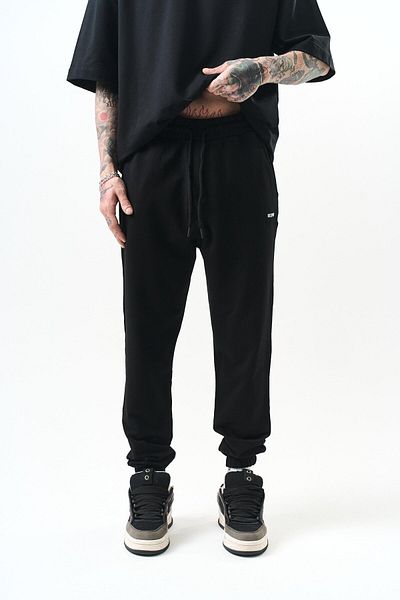 Respire Ανδρικό Basic Jogger Sweatpants Μαύρο