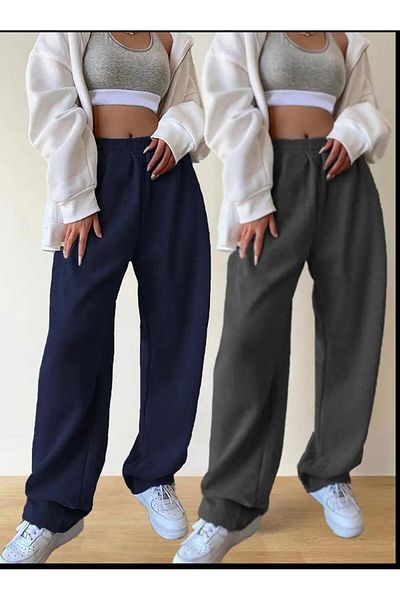 UYN SPORT Wide Leg Oversize Fit Comfortable Wear 2-Piece Sweatpants