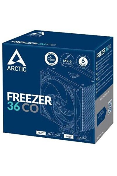 Arctic Cooler CPU Arctic Freezer 36 CO, 2x120 mm, 1800 rpm, PWM (Negru/Alb)